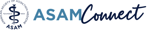 ASAM Connect logo. This will take you to the homepage